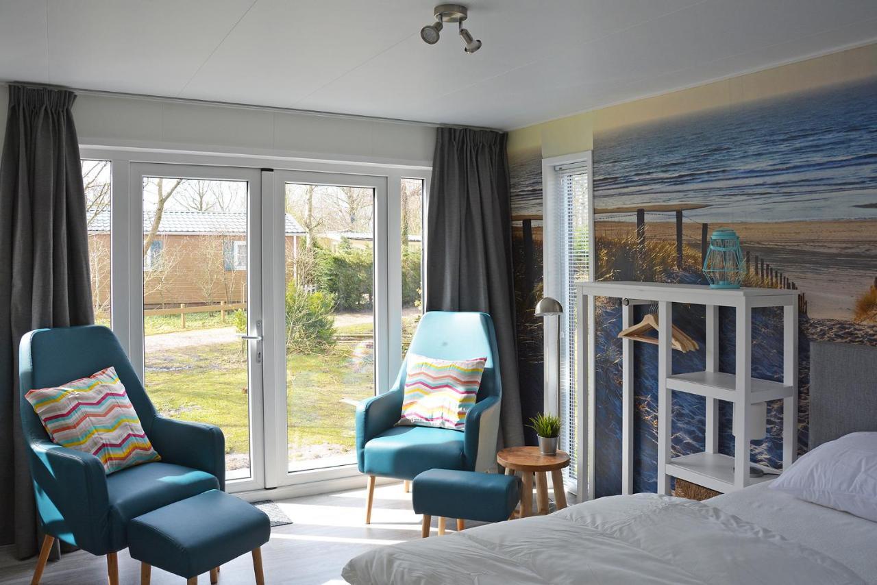 Вилла Chalet Studio Aqua - Campanula - Sint Maartenszee Sint Maartensvlotbrug Экстерьер фото